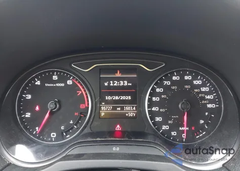 2015 Audi A3 2.0T Premium z USA, uszkodzony, nr VIN WAU3FLFFXF1141277